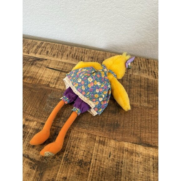 Hallmark Dipsy Duck Plush Storybook Friends Crayola Stuffed Toy Yellow - Picture 5 of 7